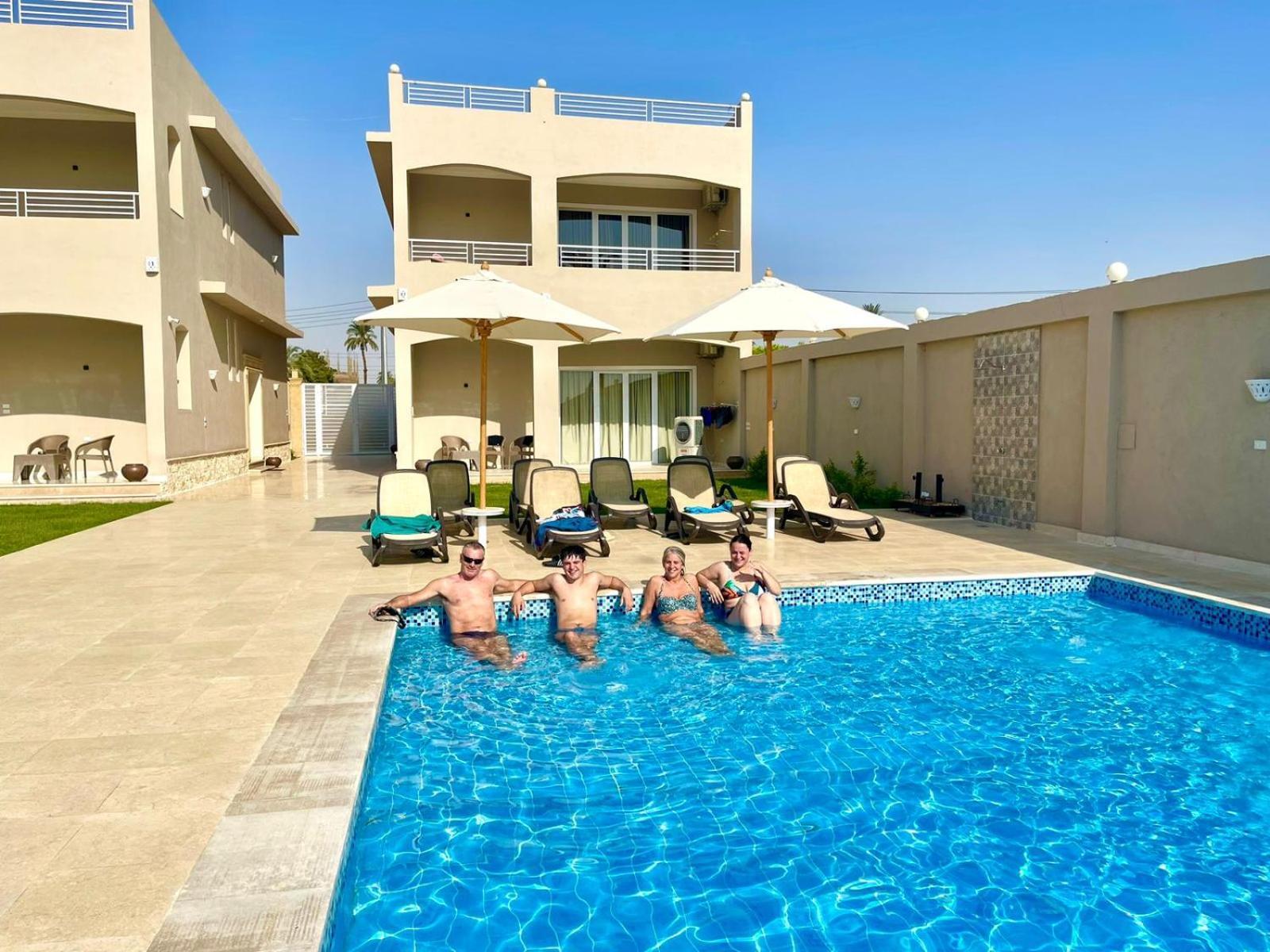 Royal Nile Villas - Pool View Apartment 2 Luxor Exterior photo