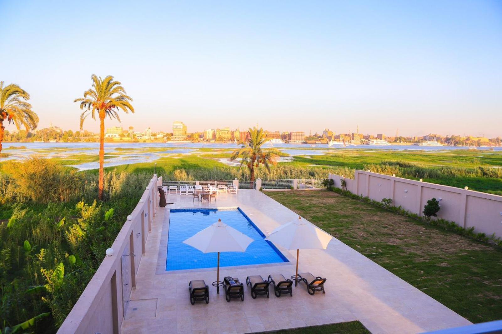 Royal Nile Villas - Pool View Apartment 2 Luxor Exterior photo